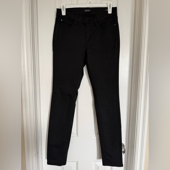 Buffalo David Bitton Denim - Buffalo David Bitton Black Mid-Rise Skinny Jeans